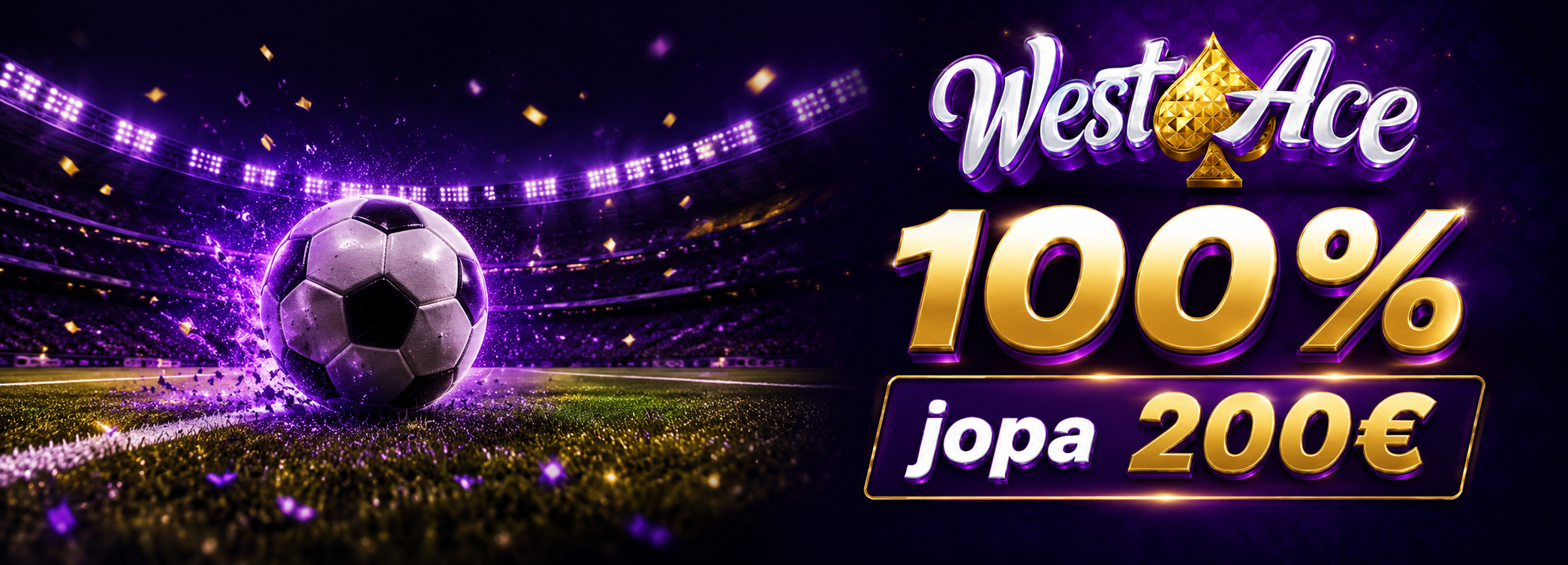 100% jopa 200 €